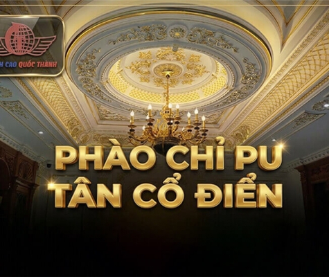 Thạch cao | Báo Giá Phào Chỉ PU Tân Cổ Điển Mới Nhất – Hàng Sẵn Kho, Giá Tại Xưởng